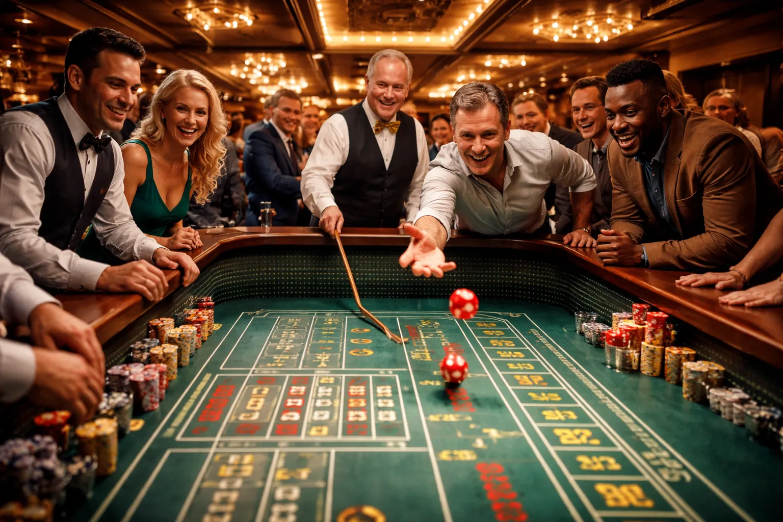 Craps Etiquette: The Most Social Table—How to Fit In