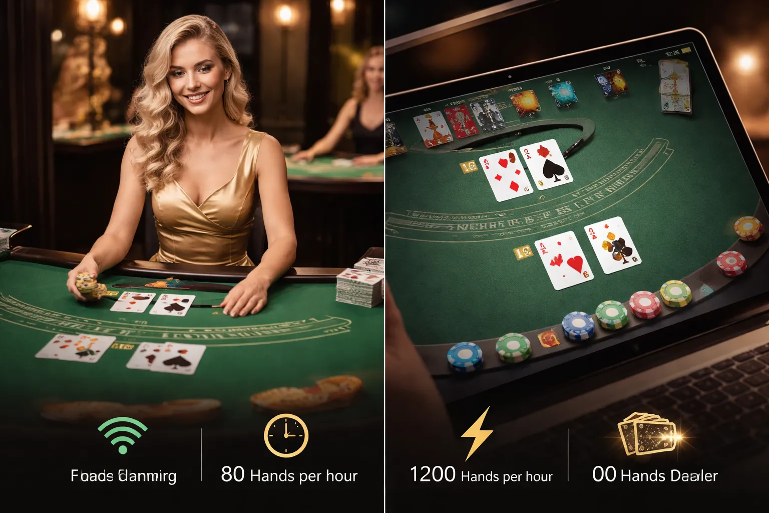 Live Dealer vs RNG Casino Games: Odds Similarities and Practical Differences