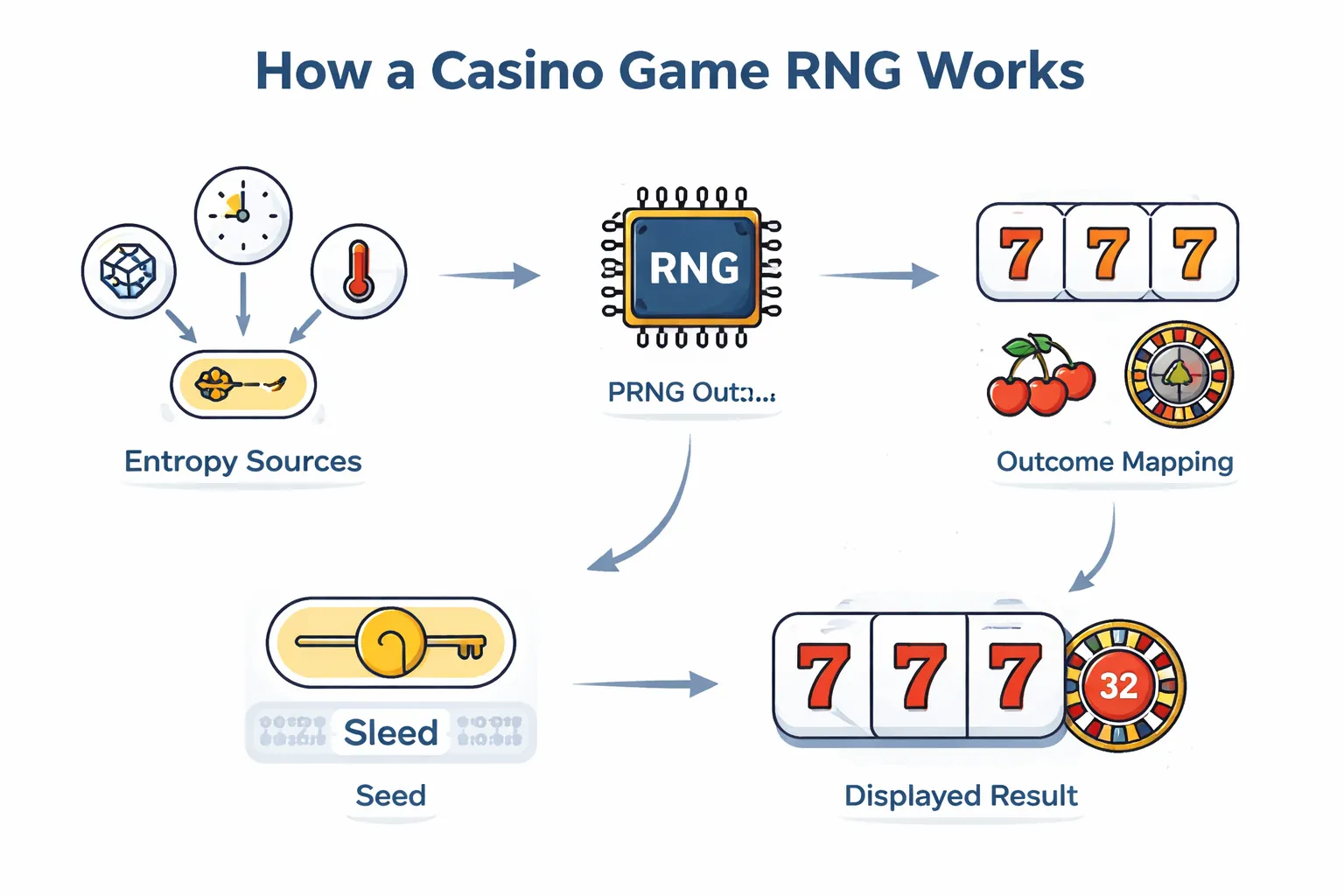 Random Number Generators (RNGs): The Core of Fair Outcomes