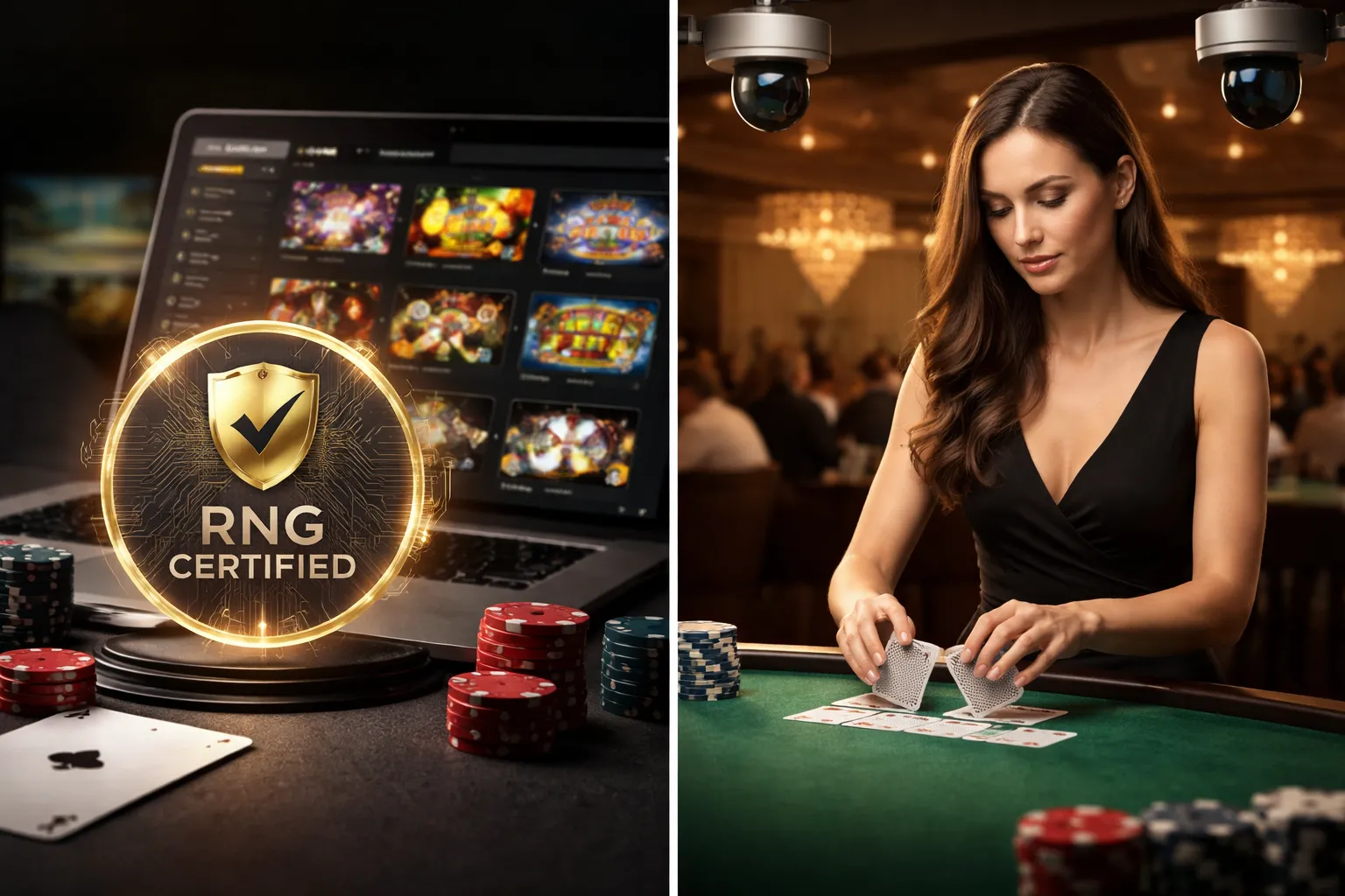 Randomness Online vs In Person: RNGs, Shuffling, and What “Fair” Means