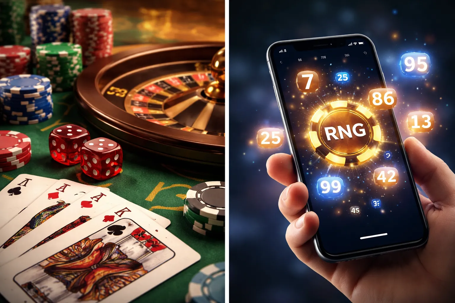 Randomness Online vs In Person: RNGs, Shuffling, and What “Fair” Means