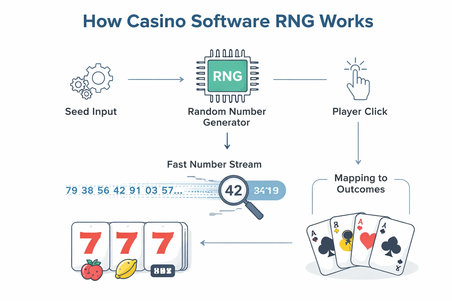 RNGs Explained: How Casinos Generate Random Outcomes