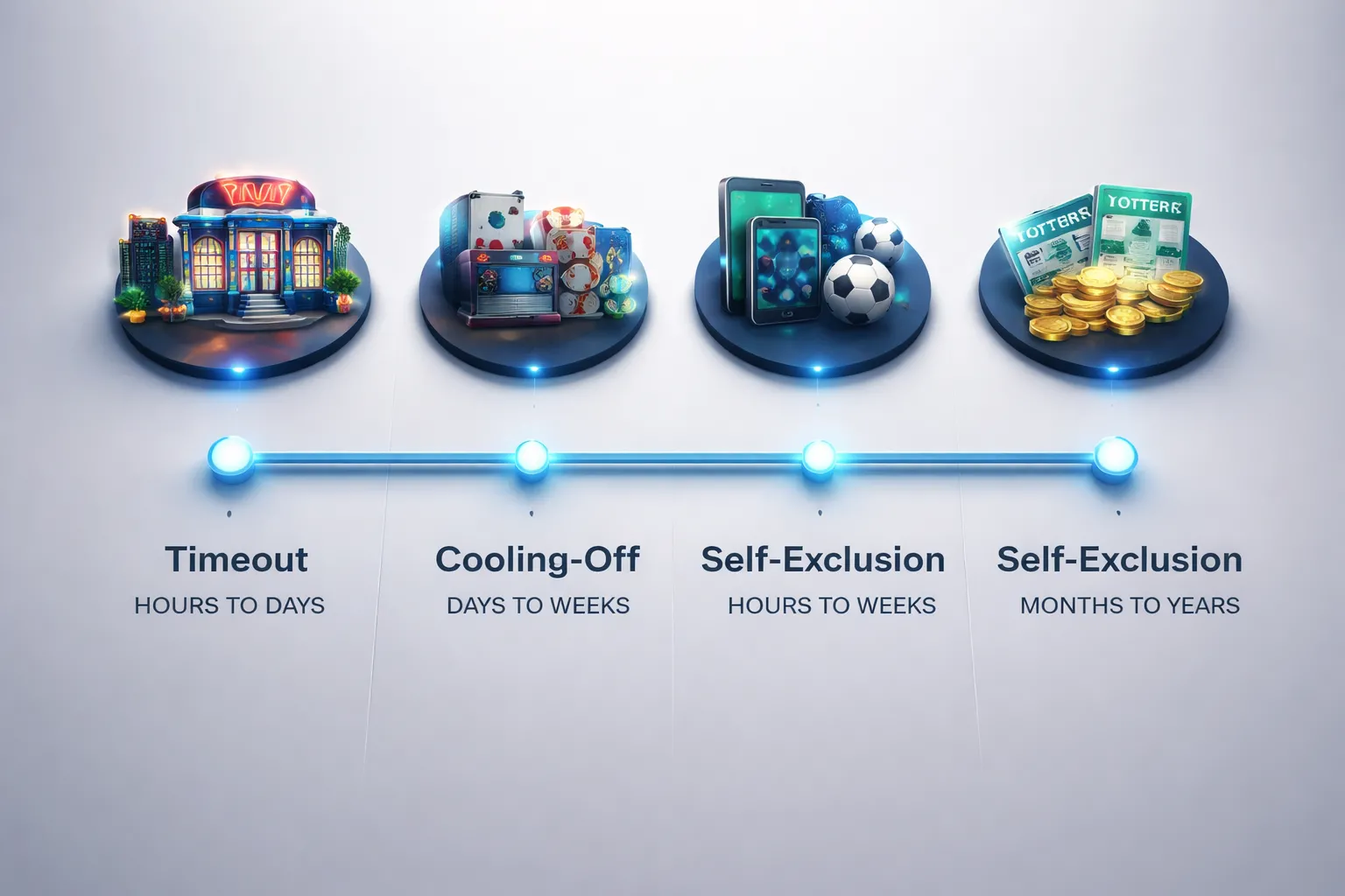 What are self-exclusion programs explained?