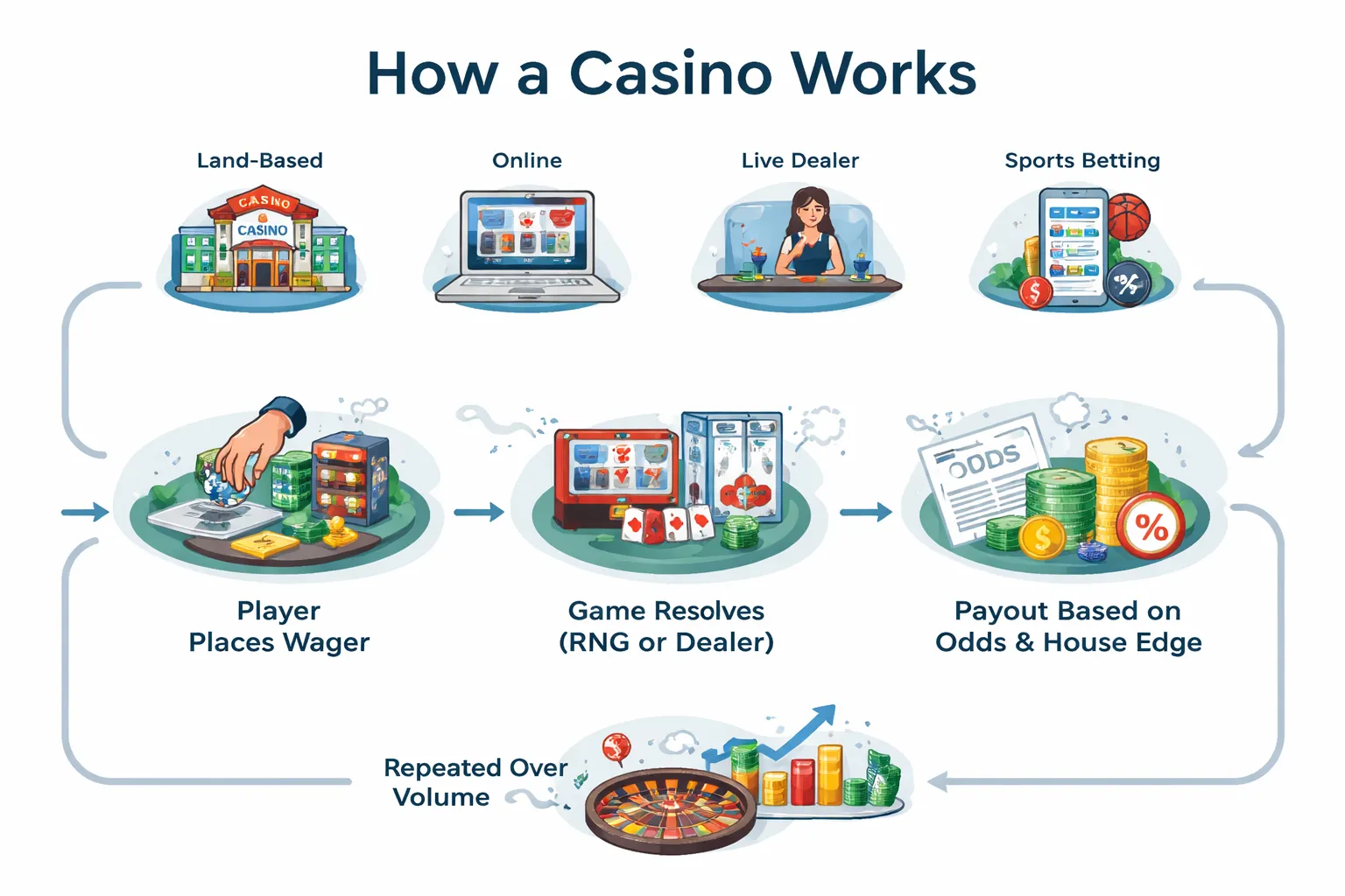 What Is a Casino and How Does It Work? (The Basics Behind the Games)