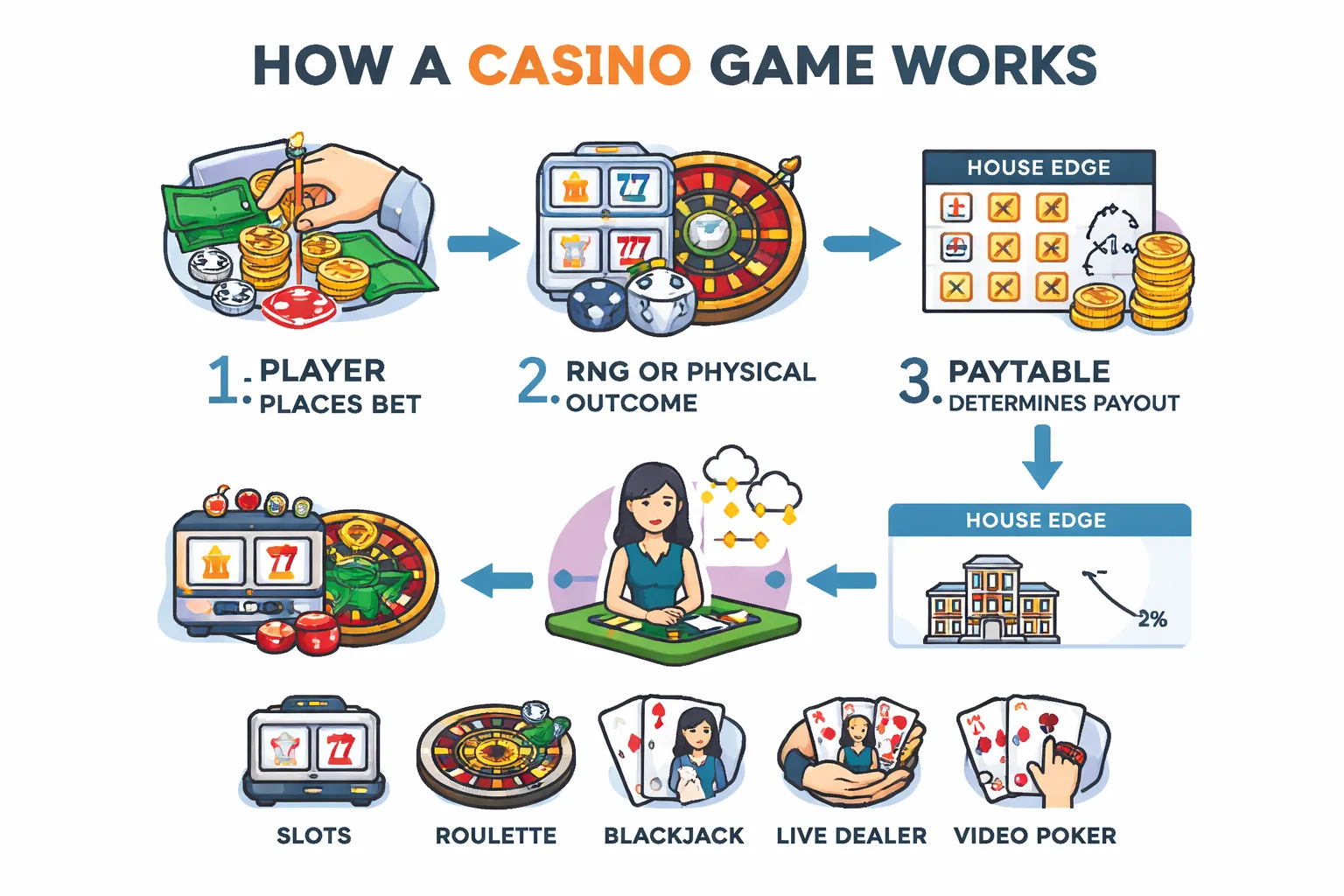 What Is a Casino and How Does It Work? (The Basics Behind Casino Games)