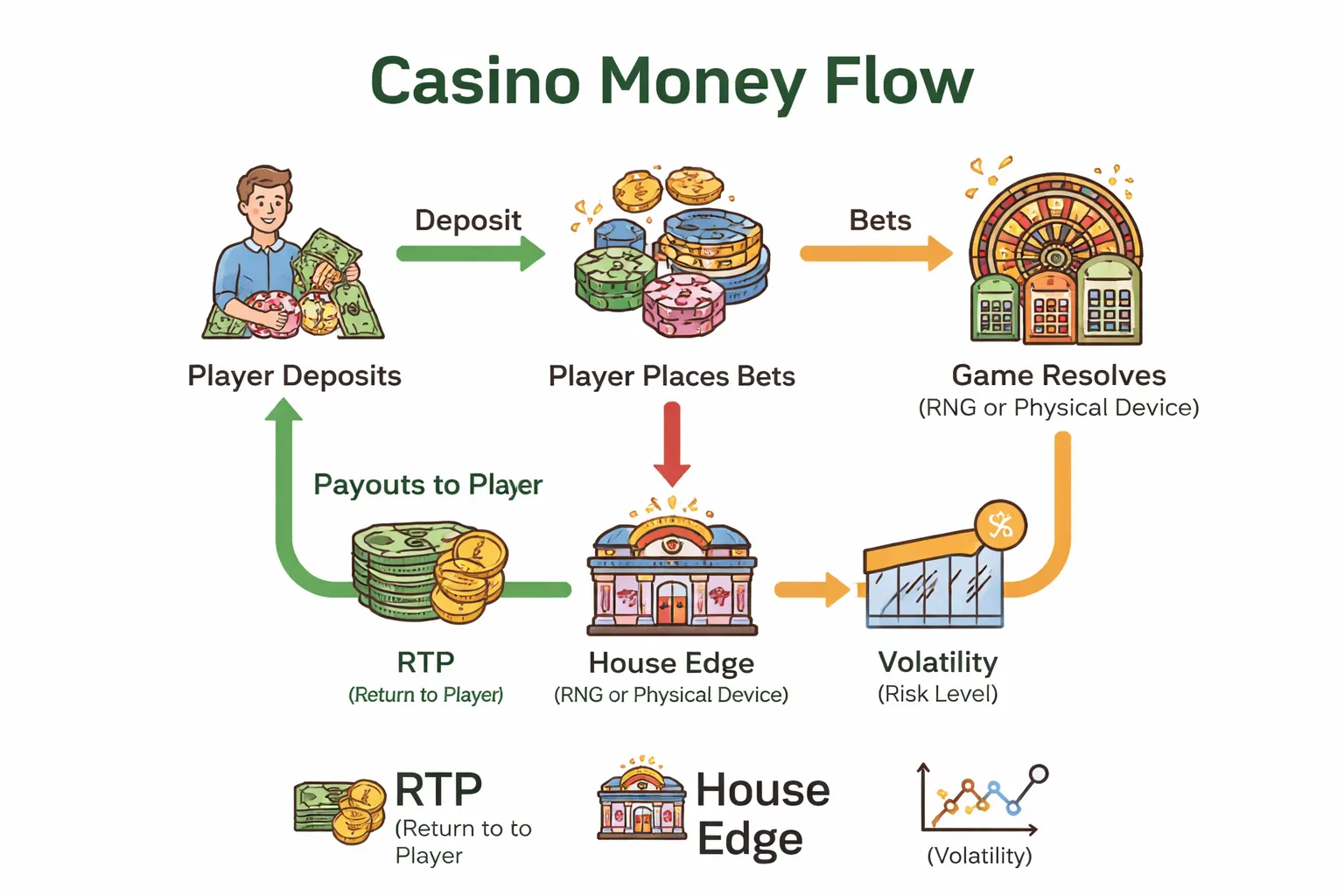 What Is a Casino and How Does It Work? (Games, Money Flow, and the House Advantage)