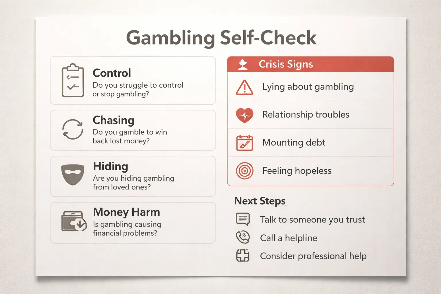 Self-Check: Quick Screening Questions and When It’s Time to Seek Help